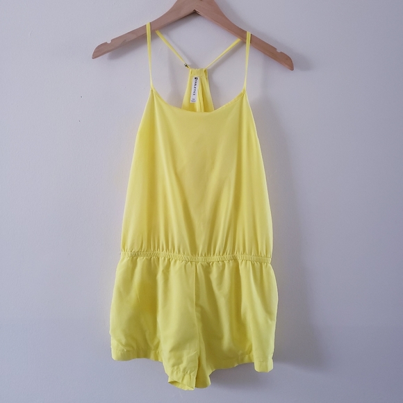 🏷Fabletics Neema Yellow Romper - S - Picture 3 of 11